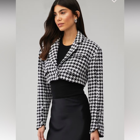 FOR LOVE & LEMONS BONNIE CROPPED BLAZER - Picture 2 of 10